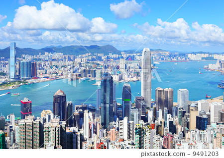 Hong Kong skyline Hong Kong skyline 9491203