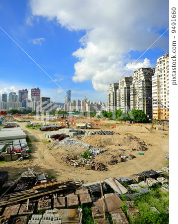 construction site in city 9491660