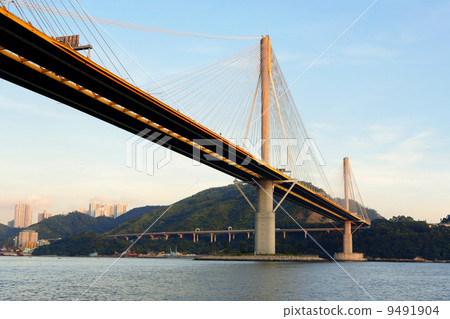 Ting Kau Bridge in Hong Kong 9491904