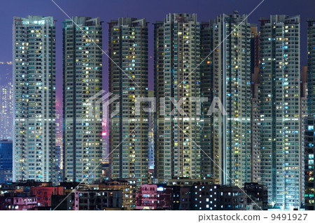 Hong Kong city building 9491927