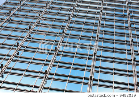 office building glass wall office building glass wall 9492039