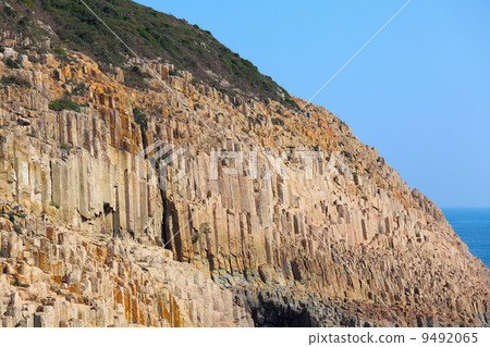 Hong Kong Geo Park , hexagonal column Hong Kong Geo Park , hexagonal column 9492065