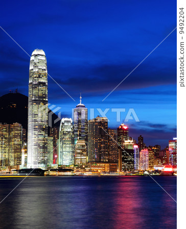 Hong Kong at night 9492204
