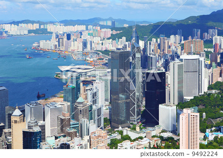 Hong Kong skyline Hong Kong skyline 9492224