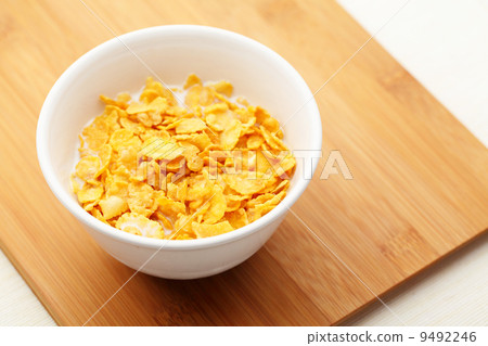 Corn flake in bowl Corn flake in bowl 9492246
