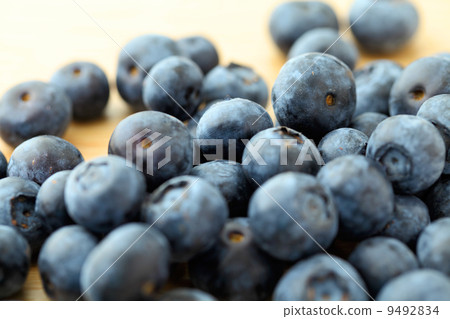 Blueberry on wooden table Blueberry on wooden table 9492834