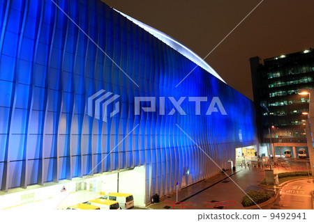 modern business buildings. 9492941