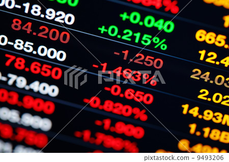 Stock market on display 9493206