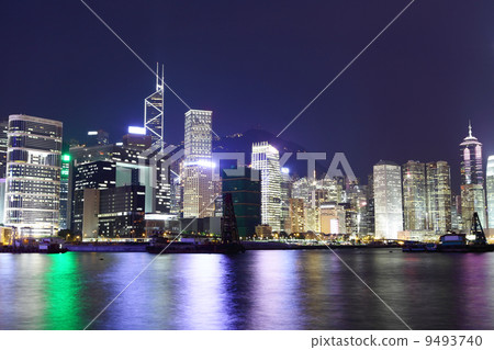 Hong Kong night view Hong Kong night view 9493740