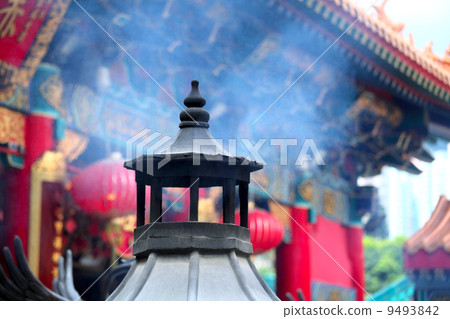 incense in chinese temple incense in chinese temple 9493842