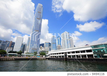 Kowloon skyline in Hong Kong 9494116
