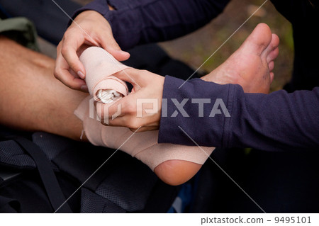 Ankle Tensor Bandage Ankle Tensor Bandage 9495101