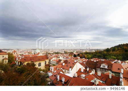Prague Cityscape 9496146