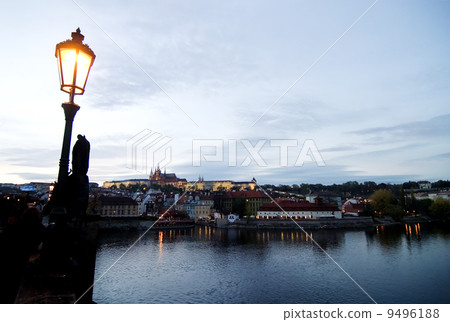 Cityscape with Castle - Prague 9496188