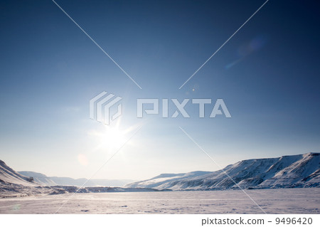 Barren Winter Landscape 9496420