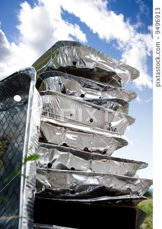 Tinfoil Disposable BBQ Garbage 9496913