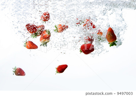 Strawberry Bubble Background Strawberry Bubble Background 9497003