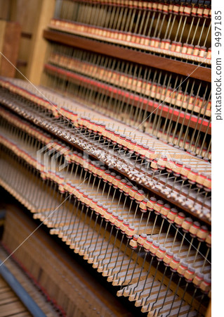 Old Pipe Organ Interior Old Pipe Organ Interior 9497185