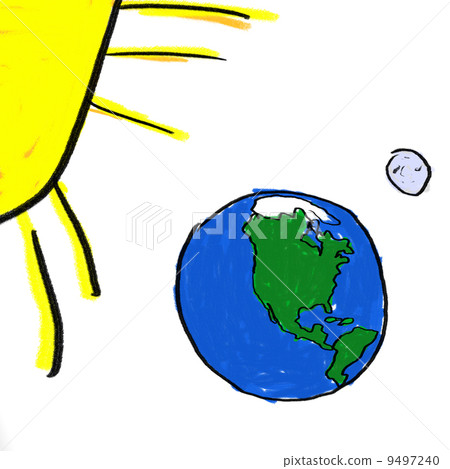 Earth Moon Sun Earth Moon Sun 9497240