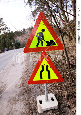 Construction sign 9497548