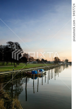Harbor at Sunset Harbor at Sunset 9497724