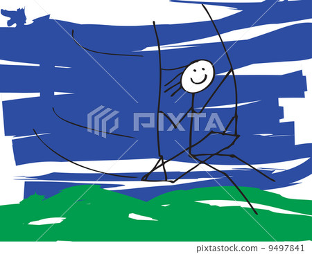 Child on Swing 9497841
