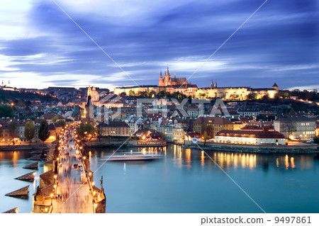 Prague Castle Cityscape Prague Castle Cityscape 9497861
