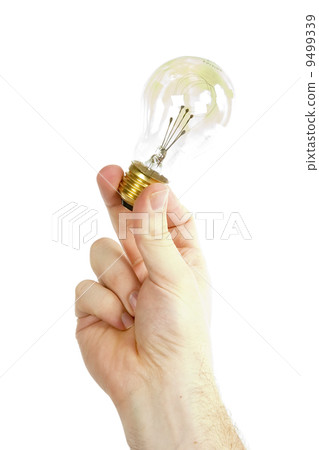 Hand with Light Bulb 9499339