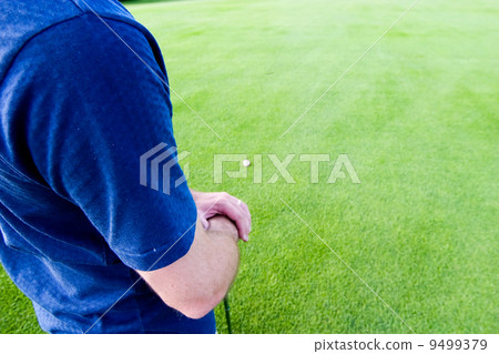 Abstract Golfer 9499379