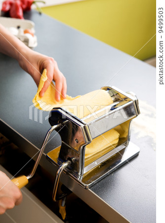 Pasta Machine on Counter Pasta Machine on Counter 9499503