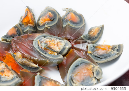 preserved egg-图库照片 [9504635] - pixta