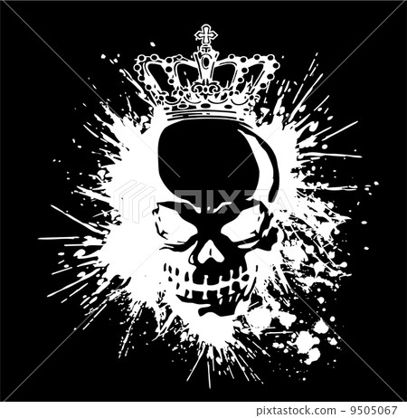 Skull and paint, 9505067