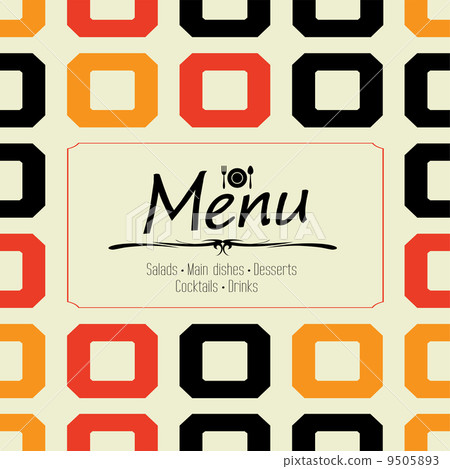 Restaurant Menu Card Design template 9505893