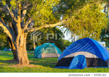 Tent in camping 9506182