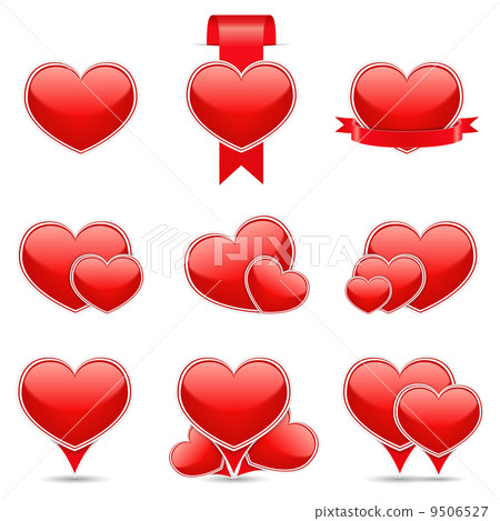 Hearts Icons 9506527
