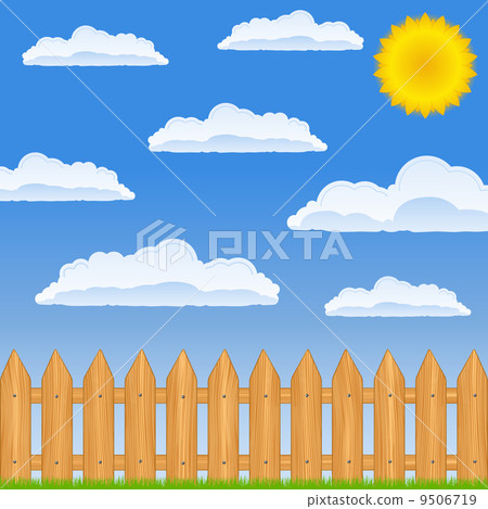 Wooden fence Wooden fence 9506719