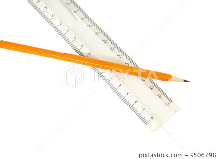 pencil and ruler 9506798