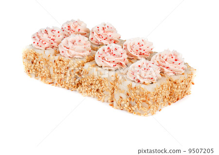 Roll with cream cheese, tobiko caviar 9507205