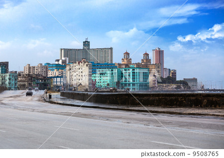 seafront on a rainy day 9508765
