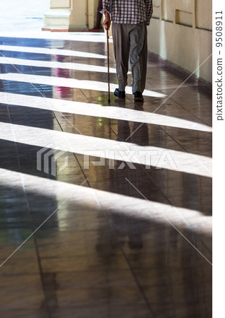 man with a cane 9508911