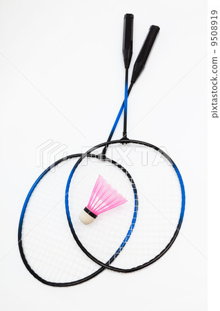 badminton racket and shuttlecock badminton racket and shuttlecock 9508919