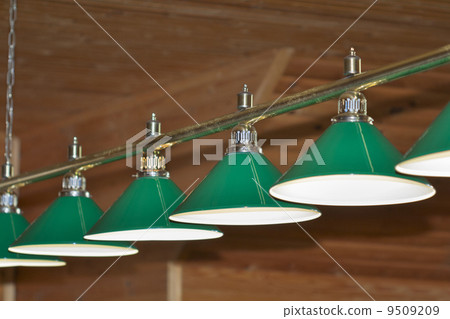 light bulbs closeup in the billiard room light bulbs closeup in the billiard room 9509209