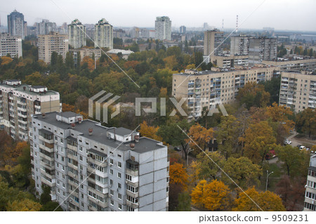 Kiev autumn cityscape Kiev autumn cityscape 9509231