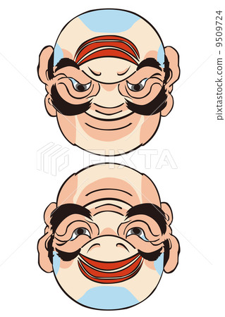 Utagawa Kunihi雙面辣妹·Asahina圖像例證 9509724