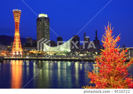 Kobe Harborland at Christmas season Kobe Harborland at Christmas season 9510722