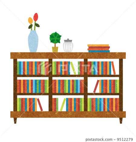 書架和室內裝飾品[家具·系列] 9512279