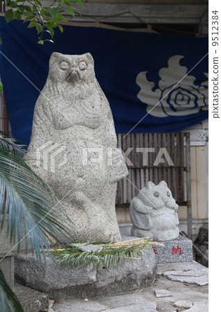 在中田町的Kinjo Shrine Tokushima ken Matsushima shrine Shinto shrine god是Kim Taekumijin 9512384