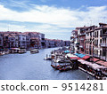 Canal and Gondola of Venice 9514281