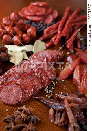 meat and sausages 9515827
