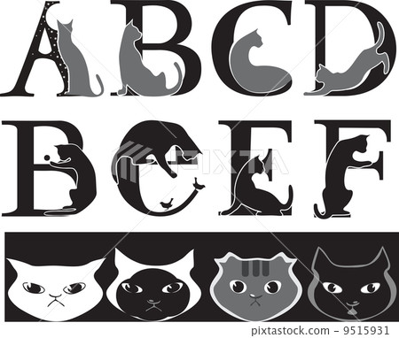 cat font 9515931
